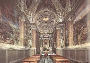 Michelangelo Buonarroti View of the Chapel oil on canvas